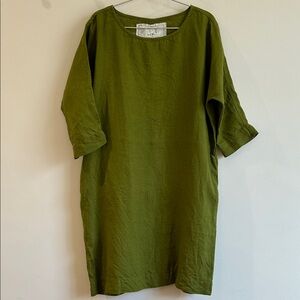 notPERFECTLINEN Midi Dress